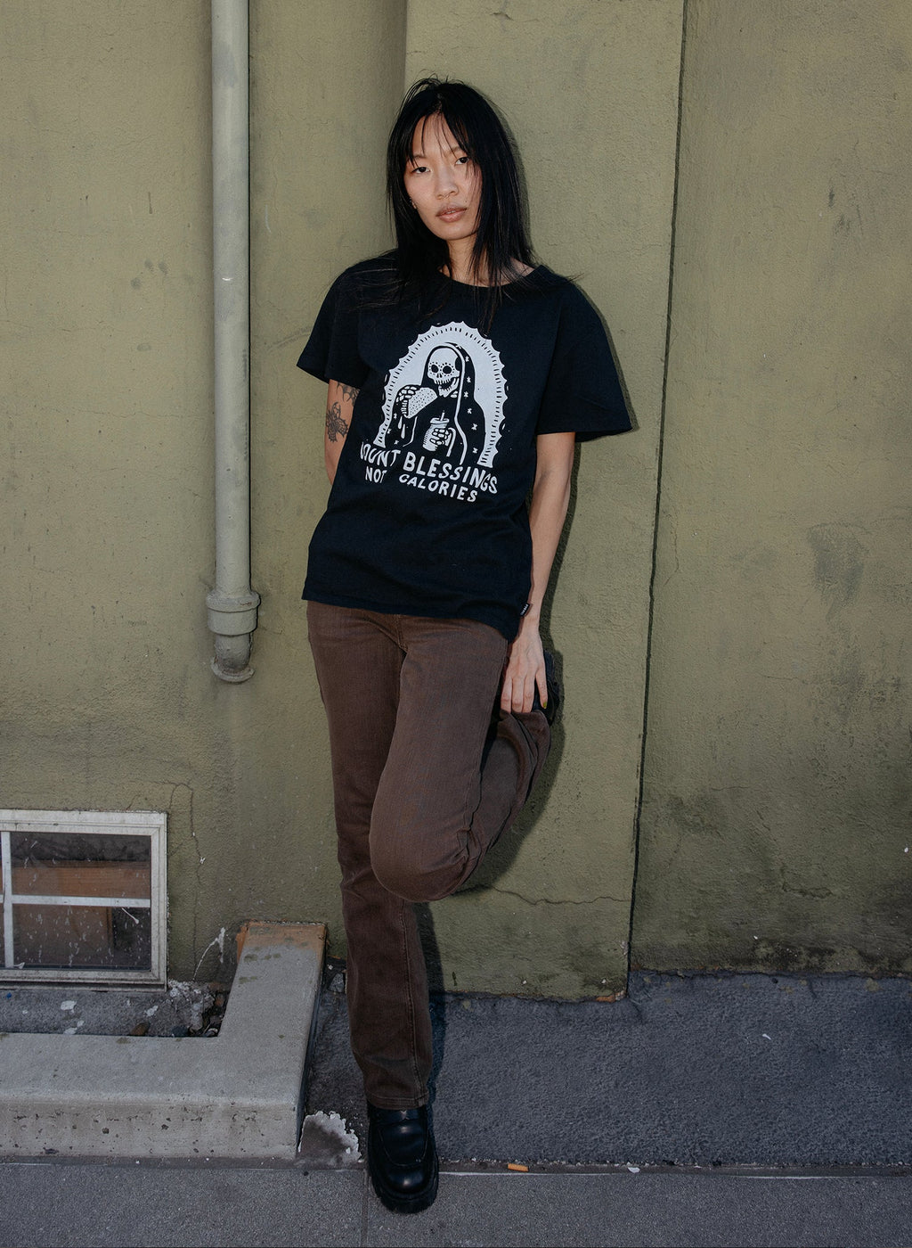 Count Blessings Not Calories Tee